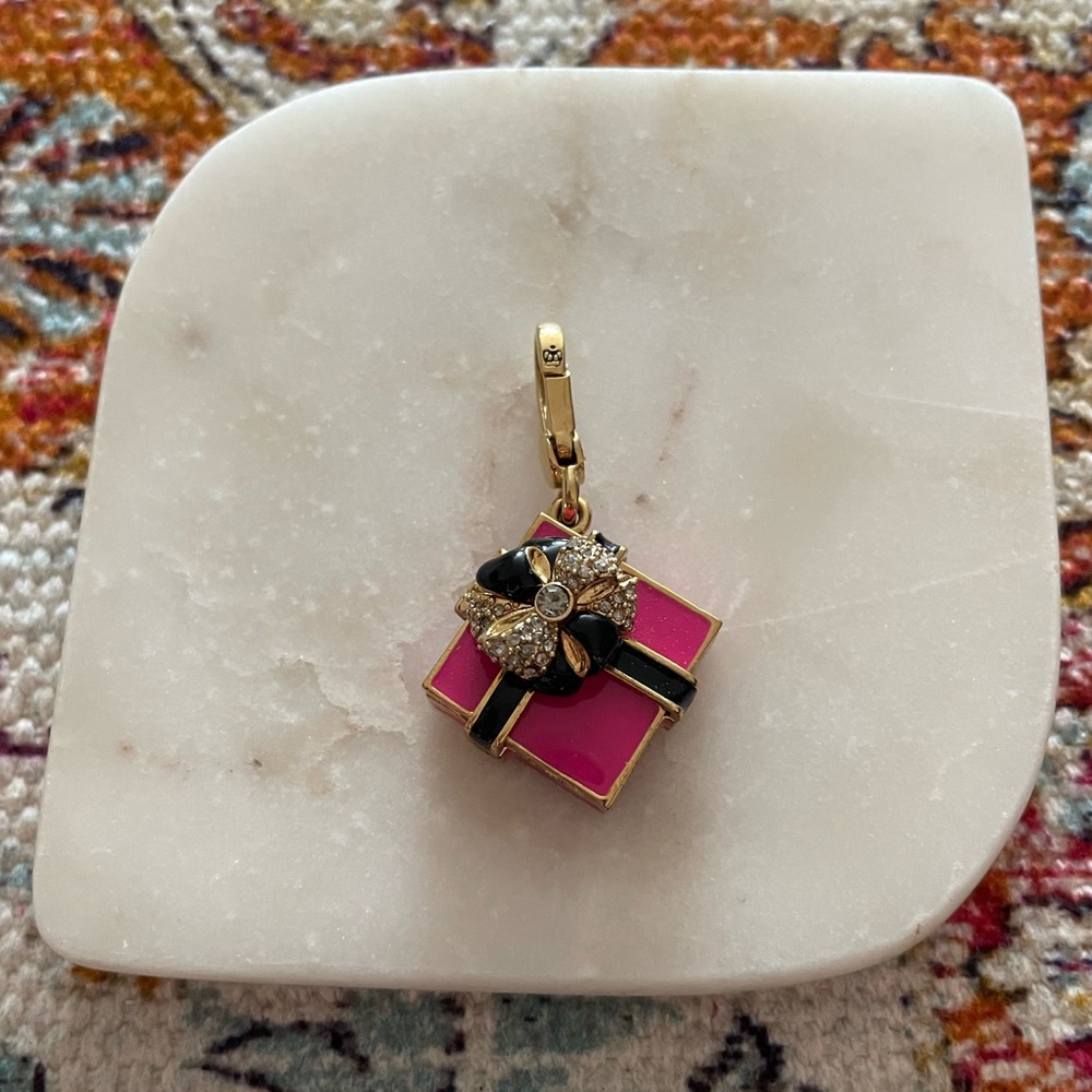 Juicy Couture Pink Christmas Gift Box Charm